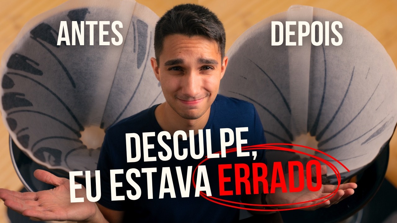 Usei o V60 errado por 10 anos, até aprender isso com o professor Thiago Motta | Não Sou Barista