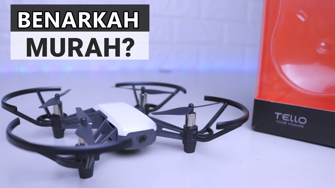 Unboxing DJI Ryze Tello Indonesia, Drone DJI Murah?