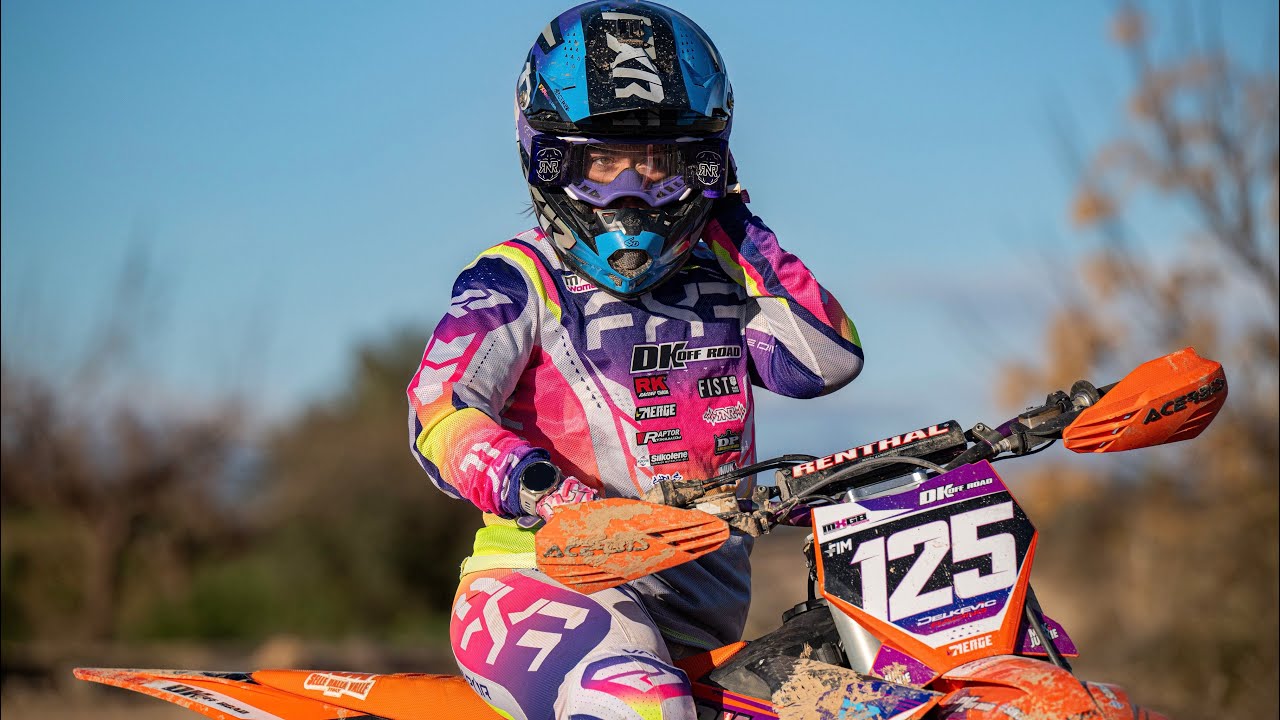 LAUREN MAY COLLINGWOOD - PRACTICE LAPS - VERDEGAS - SPAIN - GIRLS THAT MOTO 