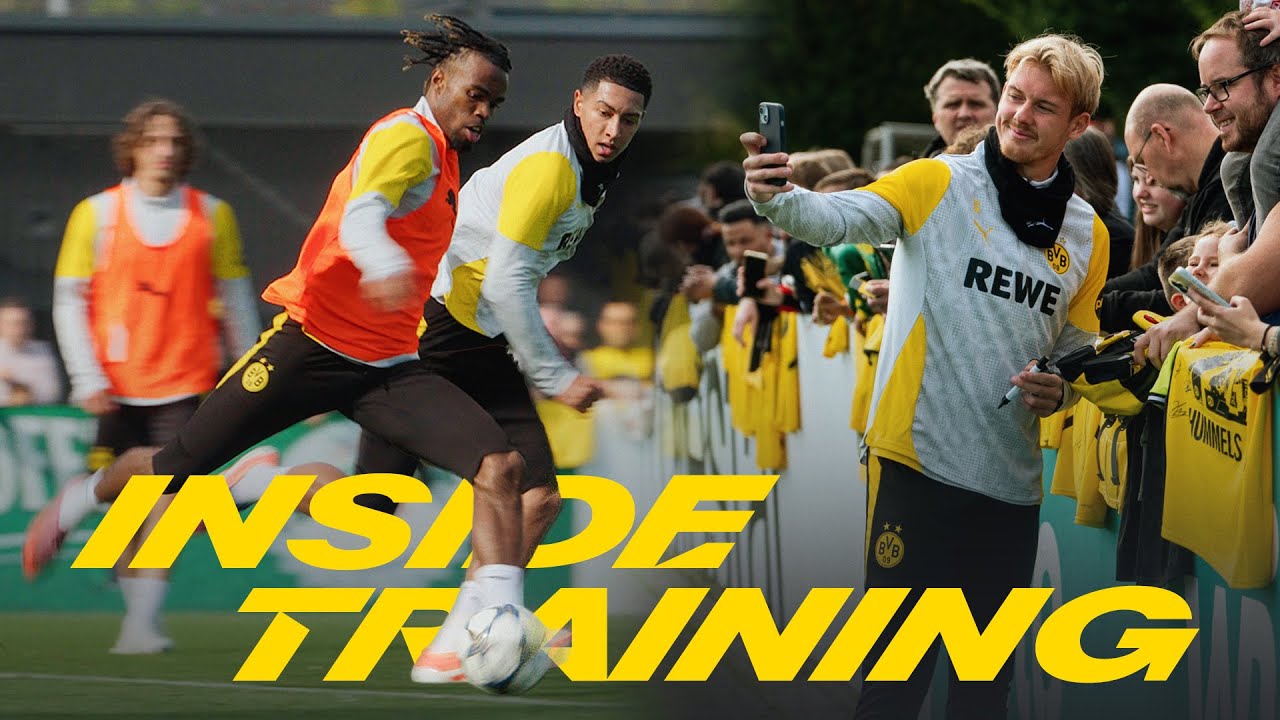 Goals on goals at open training session! 🔔 | Inside Training