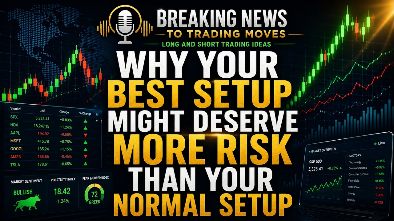 Why your best setup might deserve more risk than your normal setup