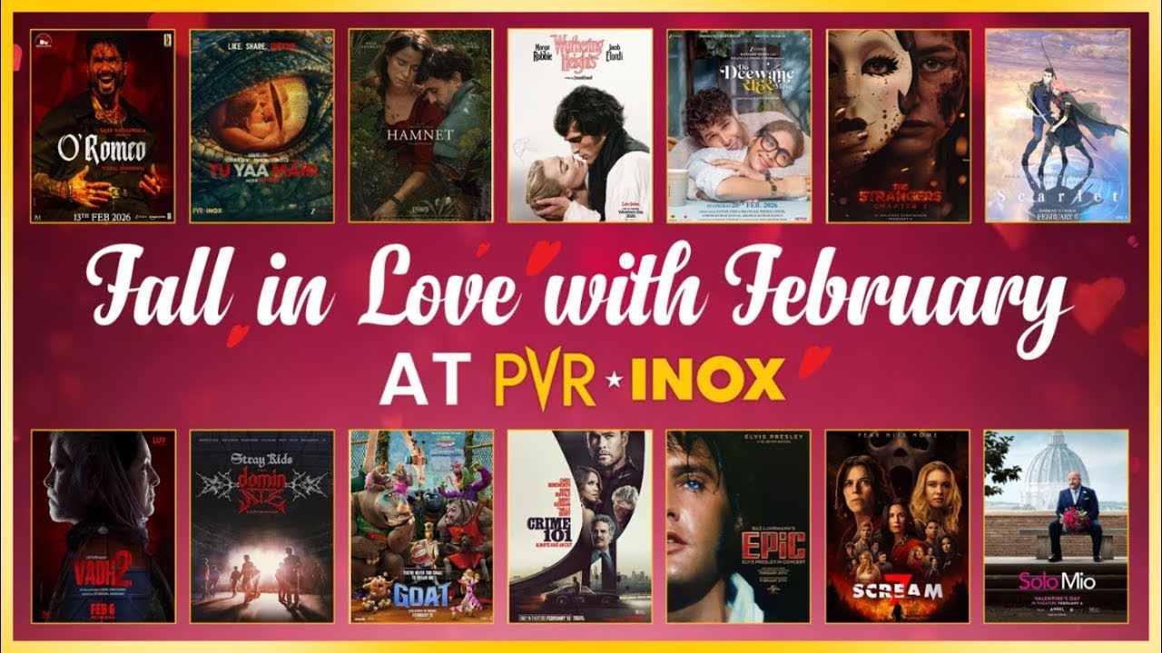 Get ready for a February filled with epic blockbusters | PVR INOX