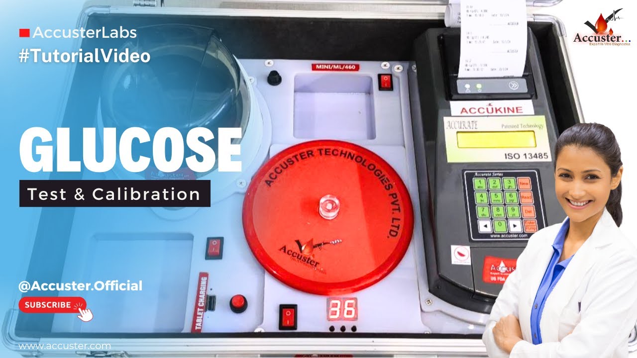 Glucose Test & calibration procedure | On Accuster Mobile Lab