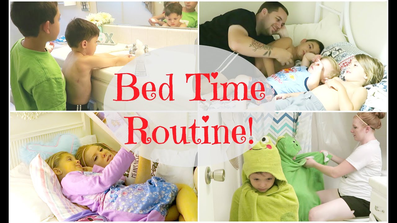 EVENING ROUTINE W/ 6 KIDS!