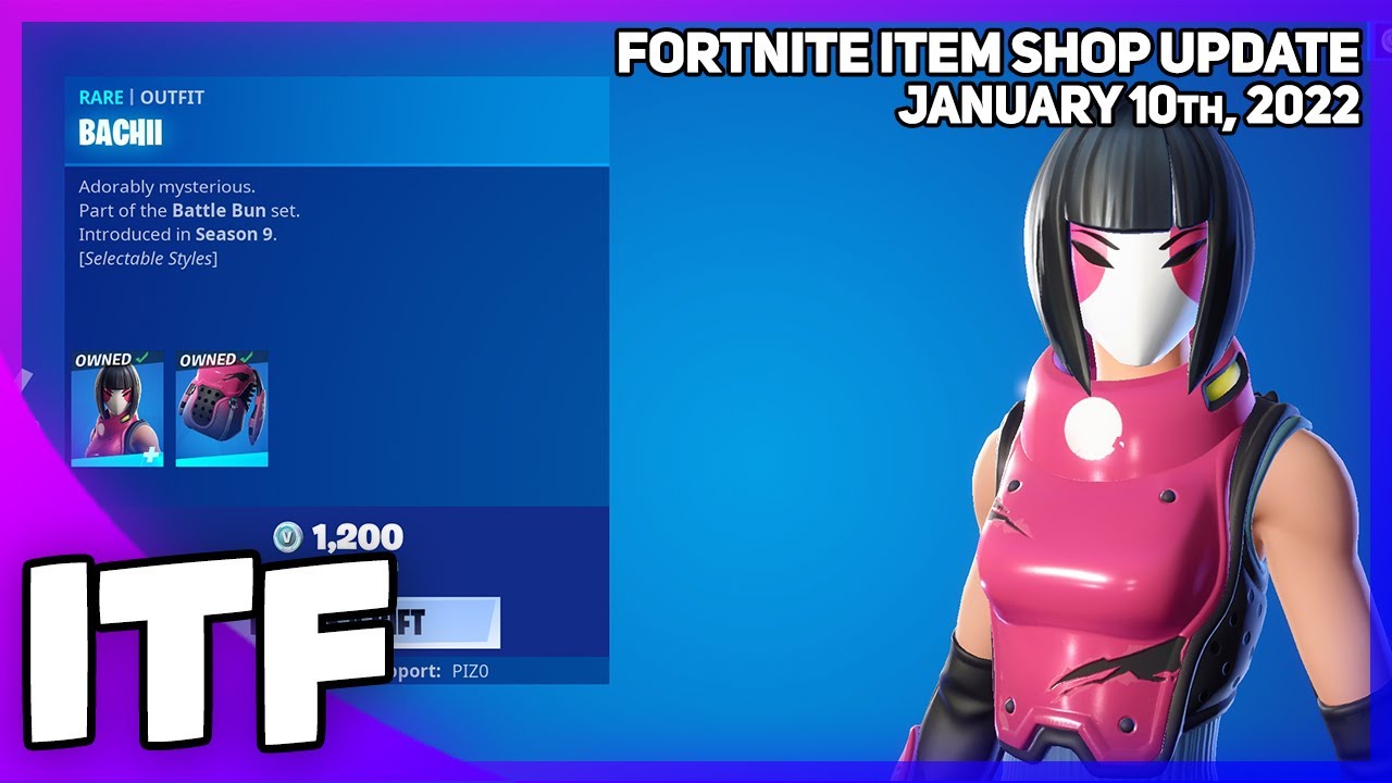 Fortnite Item Shop WHERE IS MADCAP LIKE SERIOUSLY [January 10th, 2022] (Fortnite Battle Royale)