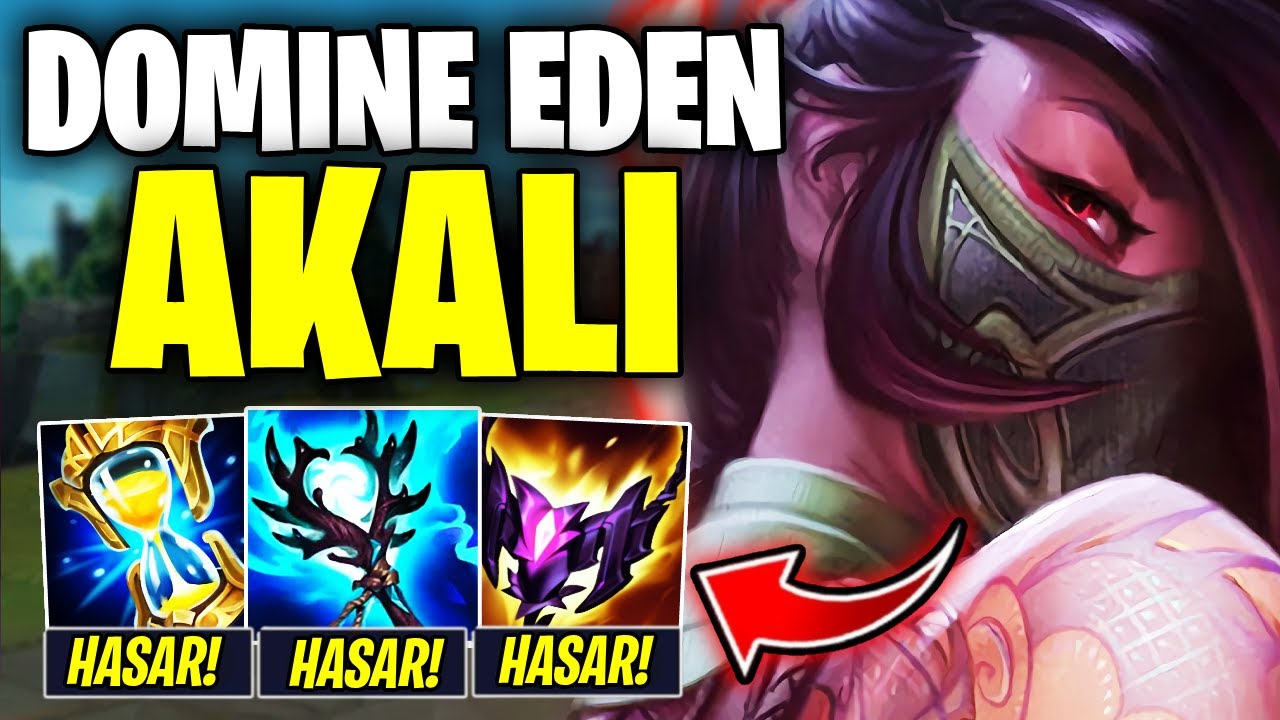 BU AKALİ TAKTİKLERİ İLE HIZLICA LİG ATLAYACAKSIN! (HARD CARRY MID)