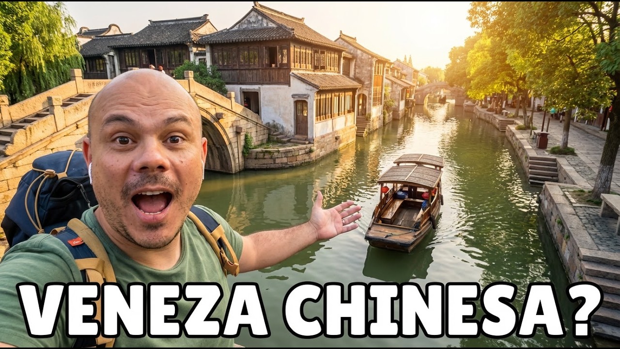 Zhujiaojiao: o segredo guardado pela China perto de Shanghai - #CHINA 15