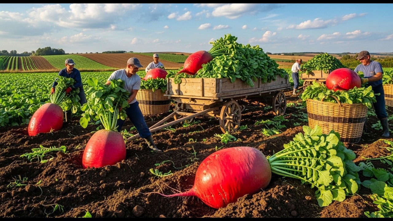 Incredible Massive Harvest Process: How Modern Farming Technology Feeds the World