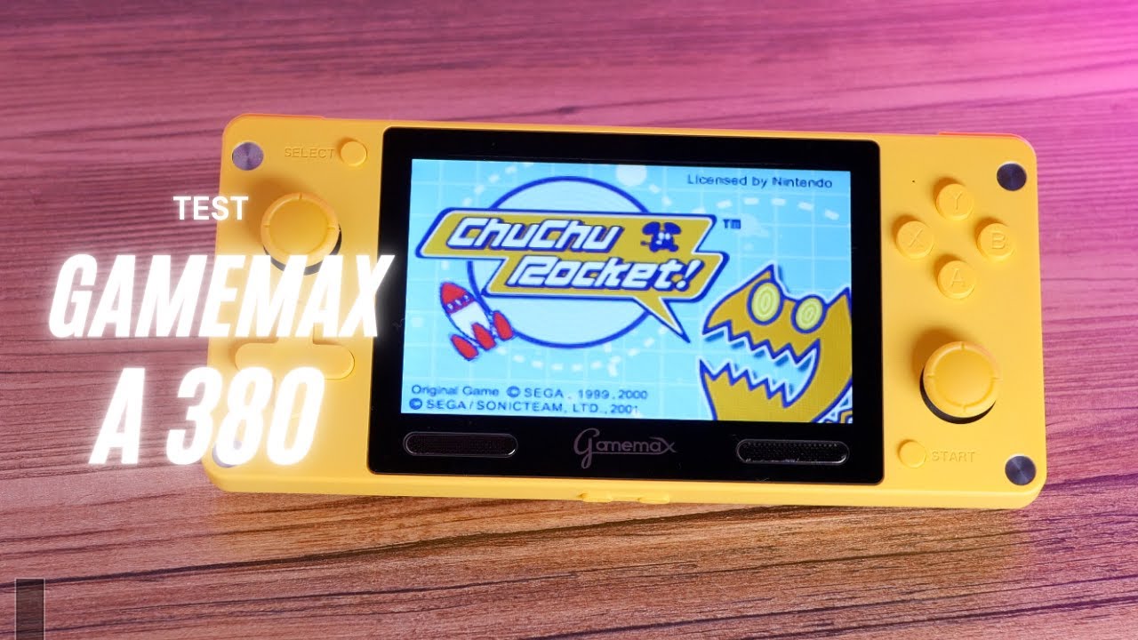 TEST console GAMEMAX A380 ( GamePlayer version MAX )