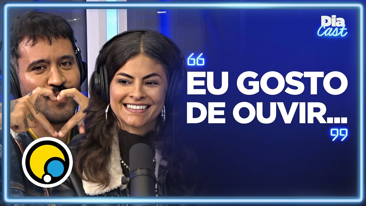 Samir Duarte e Marina Santa Helena falam de quais podcasts eles gostam de ouvir | Cortes do DiaCast