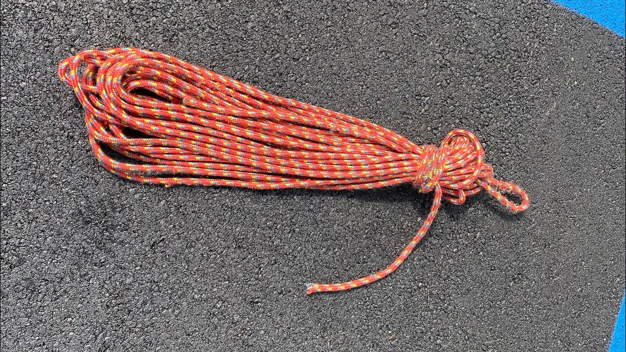 My Harbor Freight Diamond Braid Rope 3/8 x 100ft