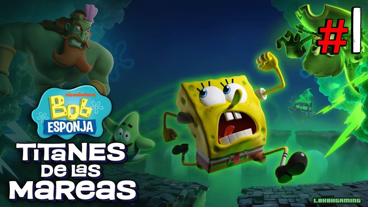 Bob Esponja Titanes de las mareas - Español #1 - Impresiones - Primeros Pasos - Ps5 Pro Gameplay