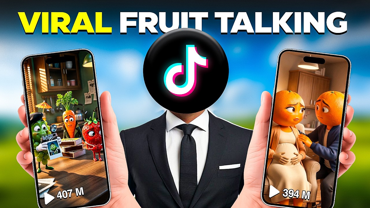 Make VIRAL Talking Fruit Drama Videos Using AI Completely FREE