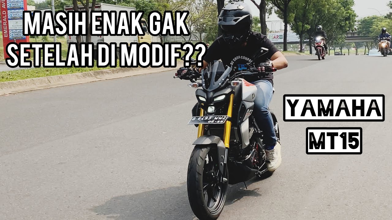 TEST RIDE MT15 MODIFIKASI!
