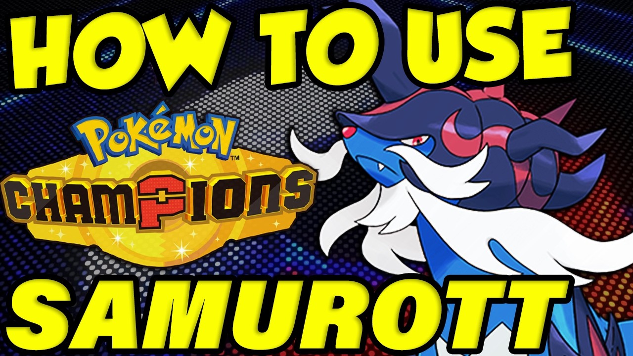КАК ИСПОЛЬЗОВАТЬ САМУРОТТА В POKEMON CHAMPIONS! Руководство по набору приемов Хисуи Самуротта | Л...