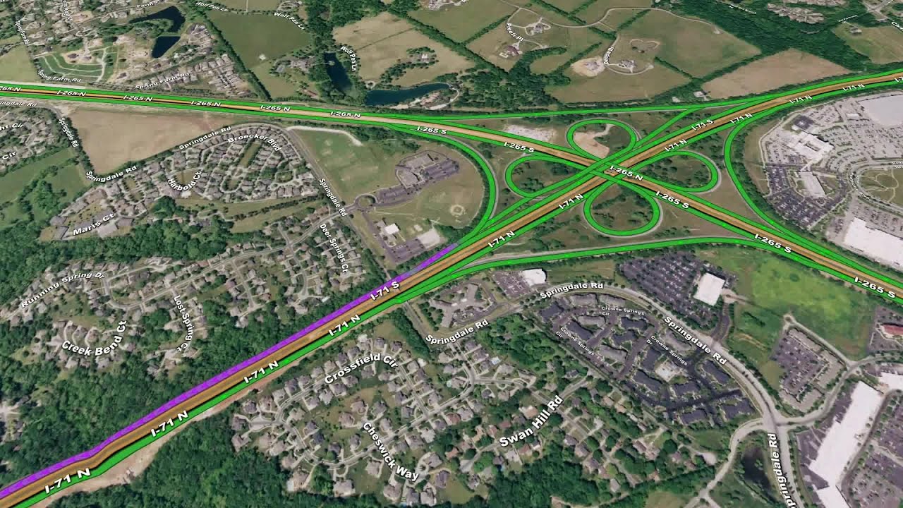 MAP: Interstate 71 to close in Louisville