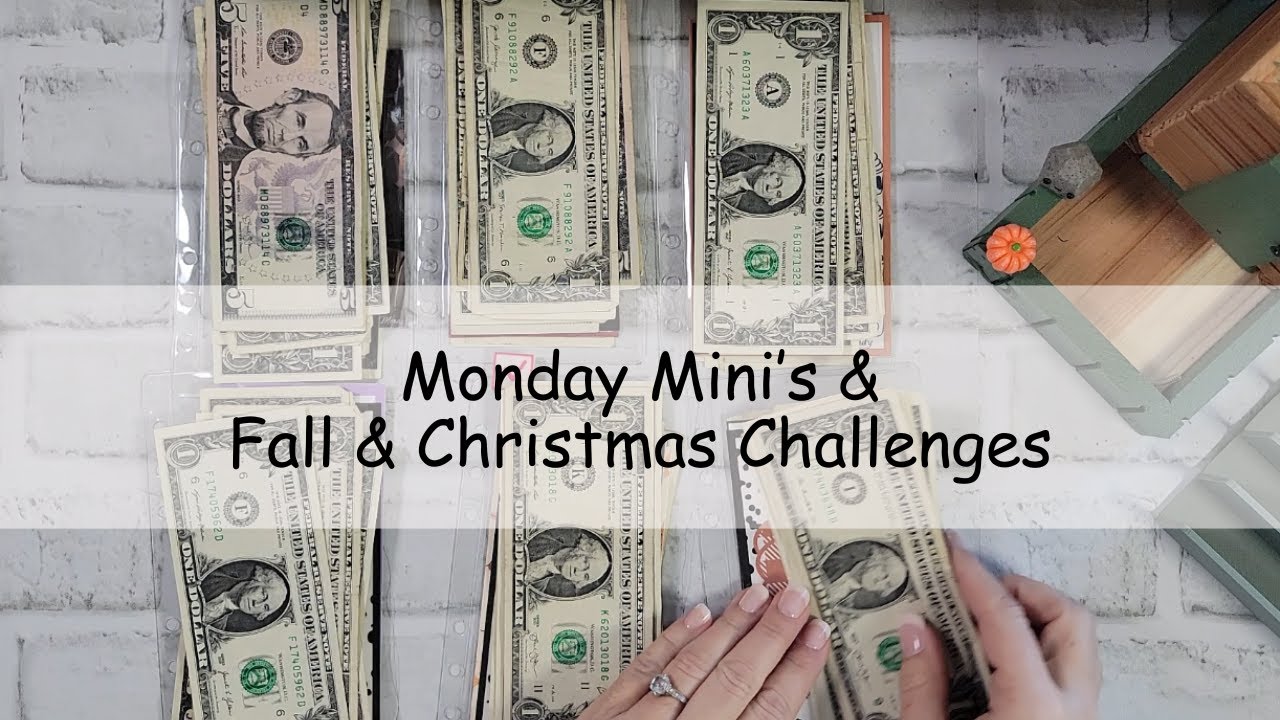 Конкурсы экономии Monday Mini | Конкурсы на Хэллоуин и Рождество #деньги #наличныенабивка