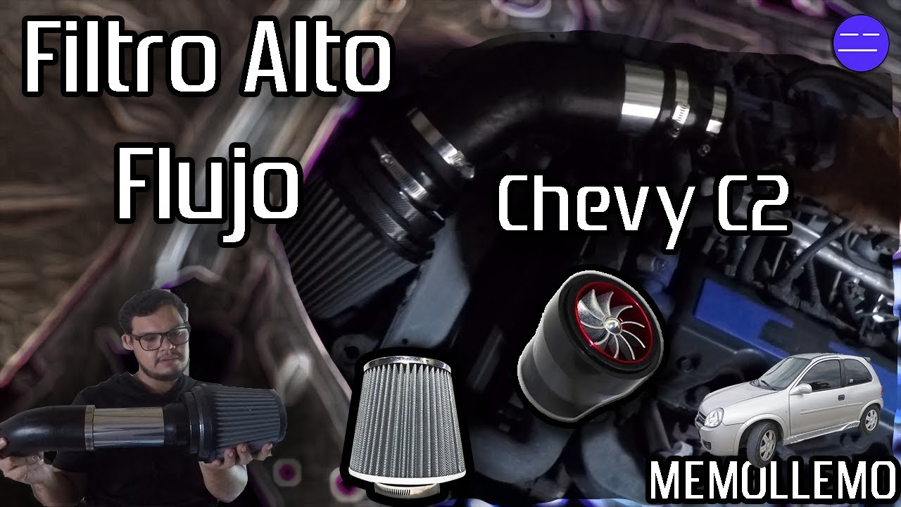 Filtro de Alto Flujo en Chevy C2 | Intake |