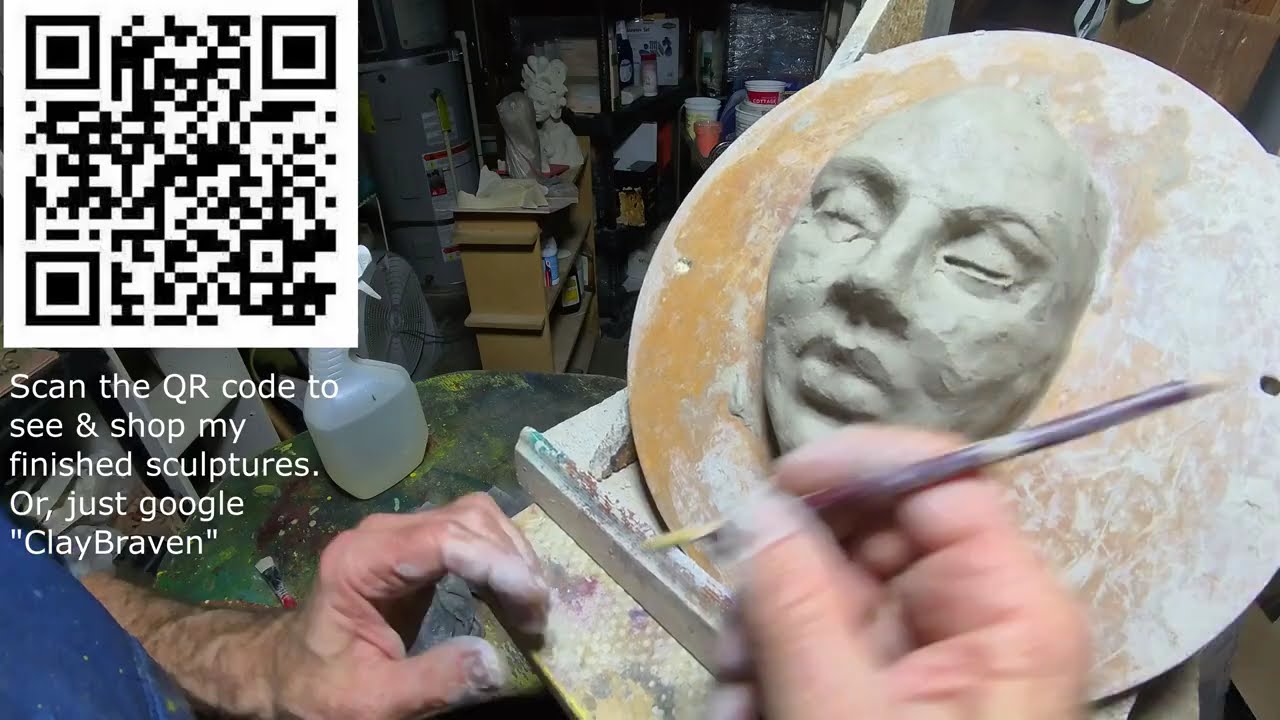Sculpting in Clay at ClayBraven Studio