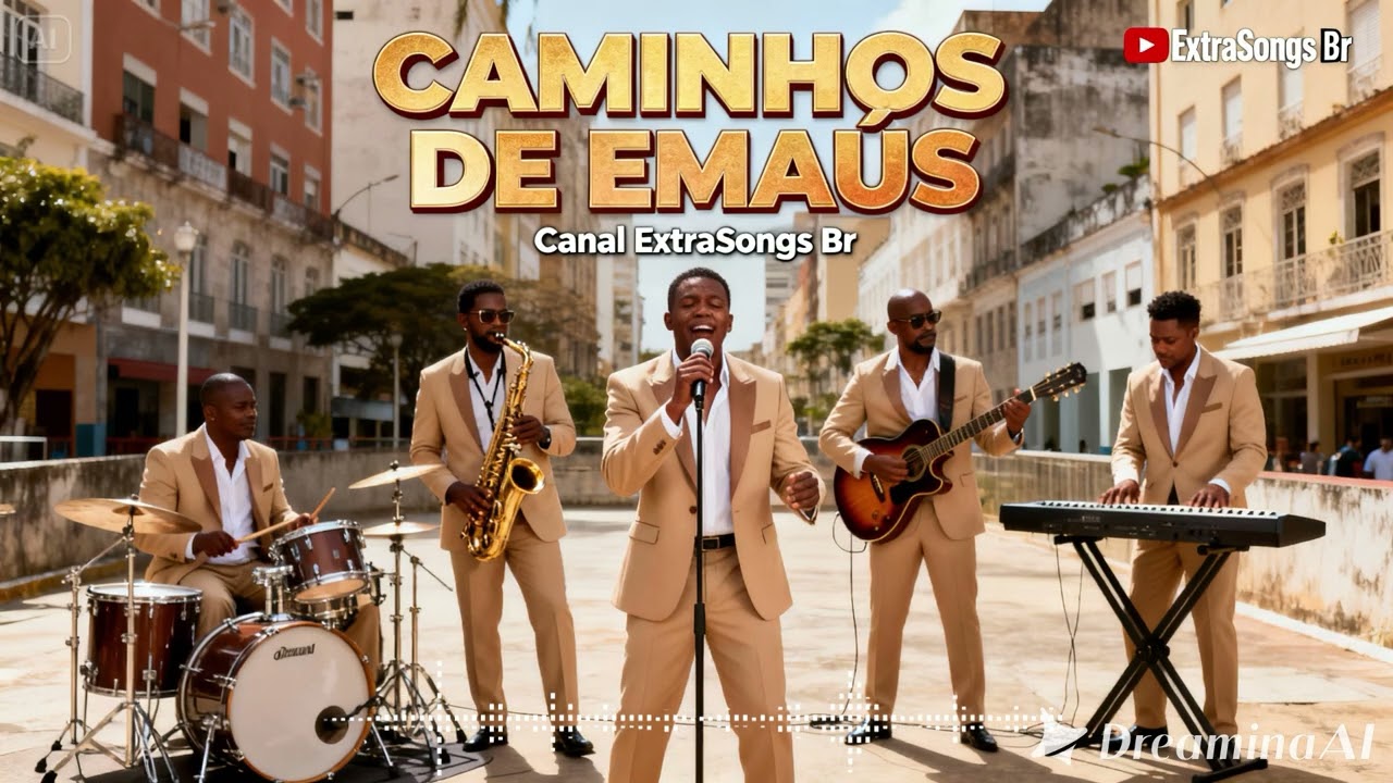 CAMINHOS DE EMAÚS | Versão Experimental | Canal GrooveSongs Br #gospel #music #cristão