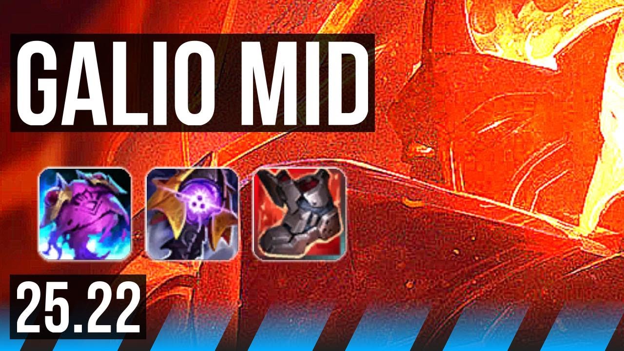 GALIO vs VEIGAR (MID) | 9/4/15 | EUW Master | 25.22