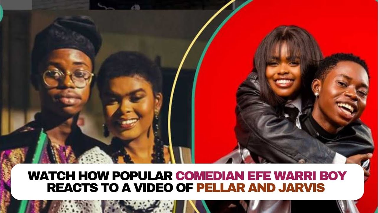 Watch How Popular Comedian Efe Warri Boy Reacts to a Video of Pellar and Jarvis in South Africa