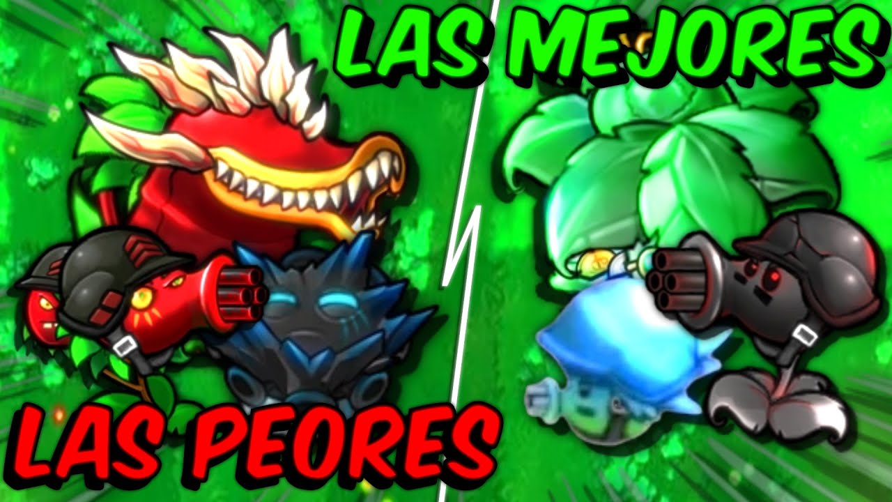 Del PEOR a la MEJOR MEGAFUSION de PVZ Fusion - Top 16