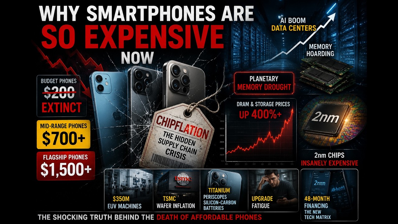 Why Smartphone Prices Are Exploding in 2026 (The Hidden Silicon Crisis)