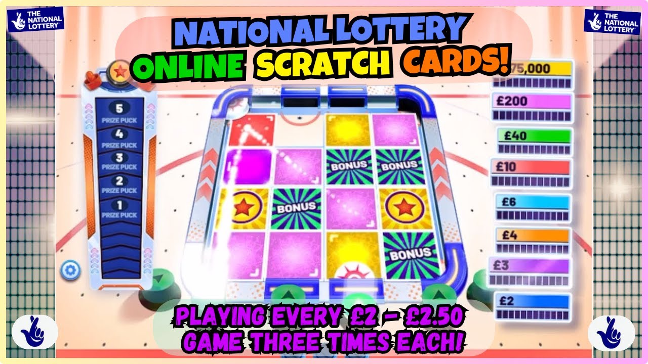 🎉NATIONAL LOTTERY - ONLINE SCRATCH CARDS!💥Playing Every £2 - £2.50 Scratch Card Three Times Each! 🤞