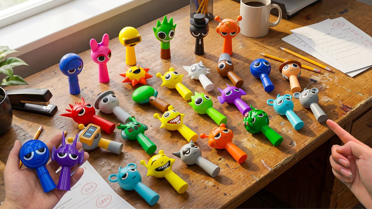 Sprunki Inside the Classroom?! Let’s Collect! 👀