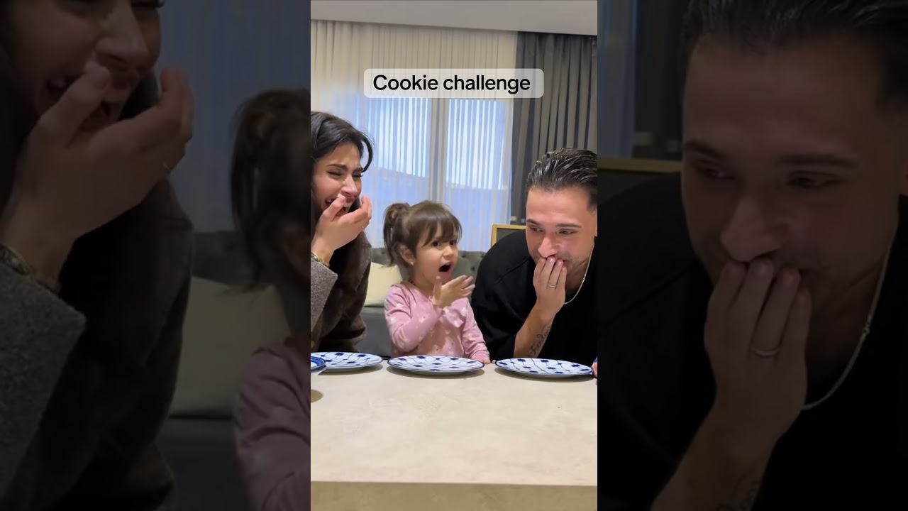 Baby Cookie Challenge😀😯🙂&zwj;