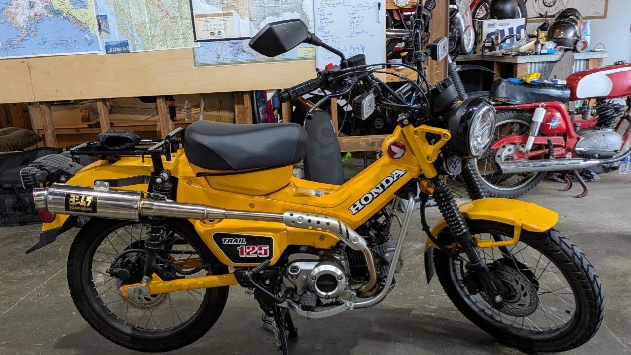 Honda Trail 125 — это слишком много веселья! — Ух ты!