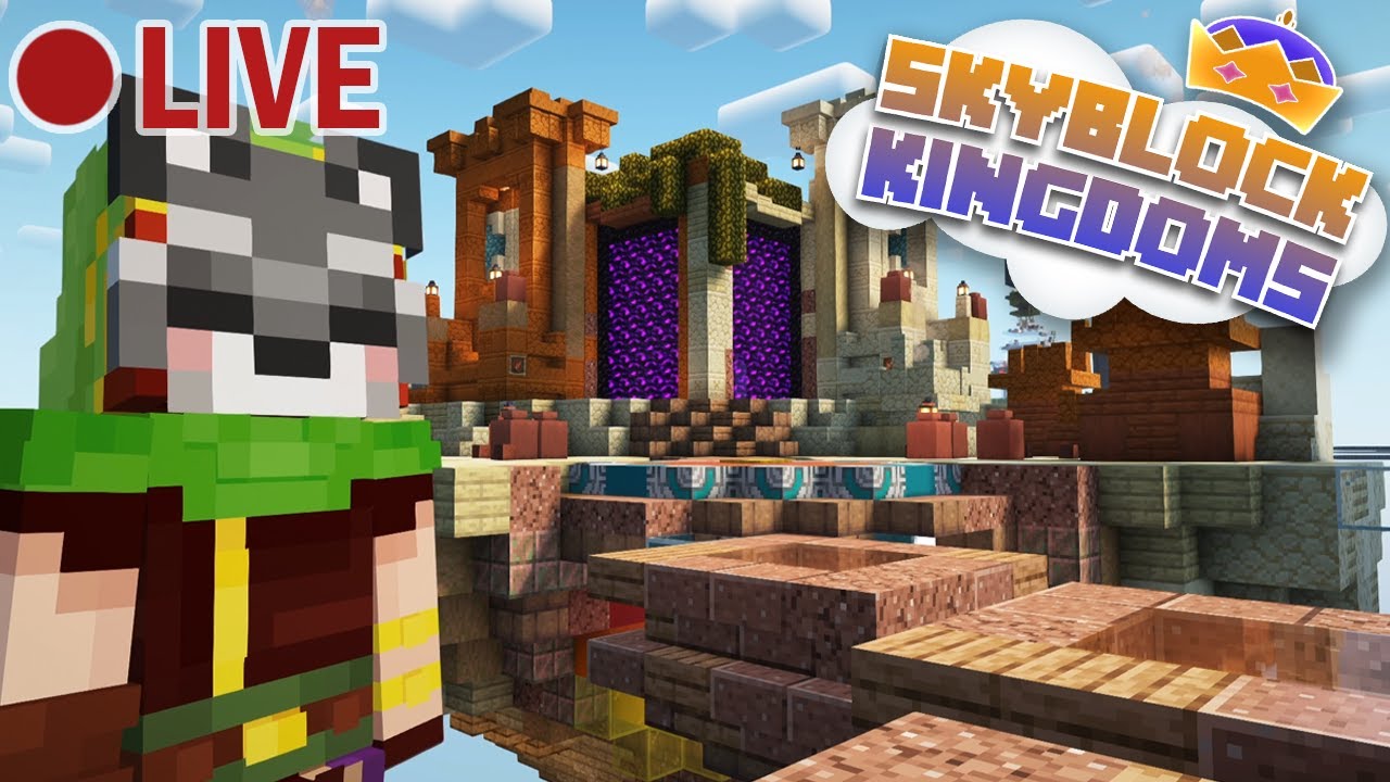 Chatting and Getting Up to Mischief | Skyblock Kingdoms SMP