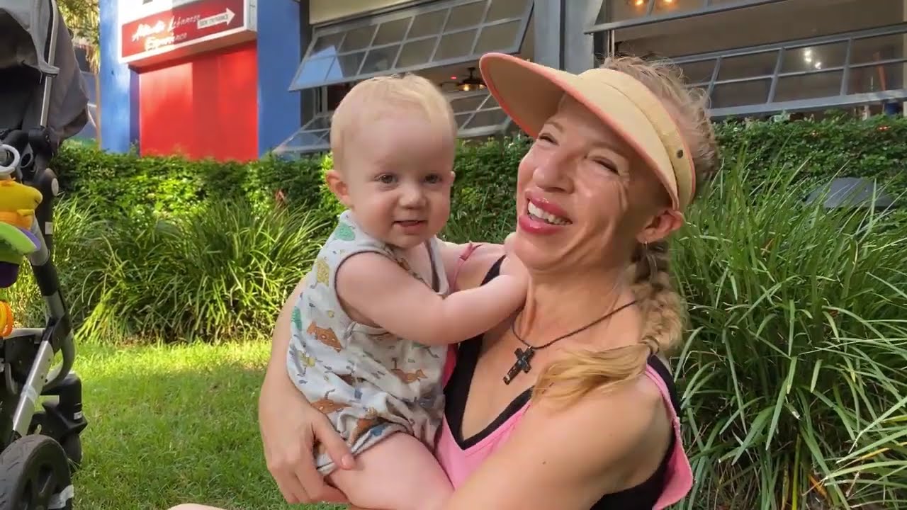 OUT AND ABOUT WITH BABY IN CAVILL PARK SURFERS PARADISE//#babyboy