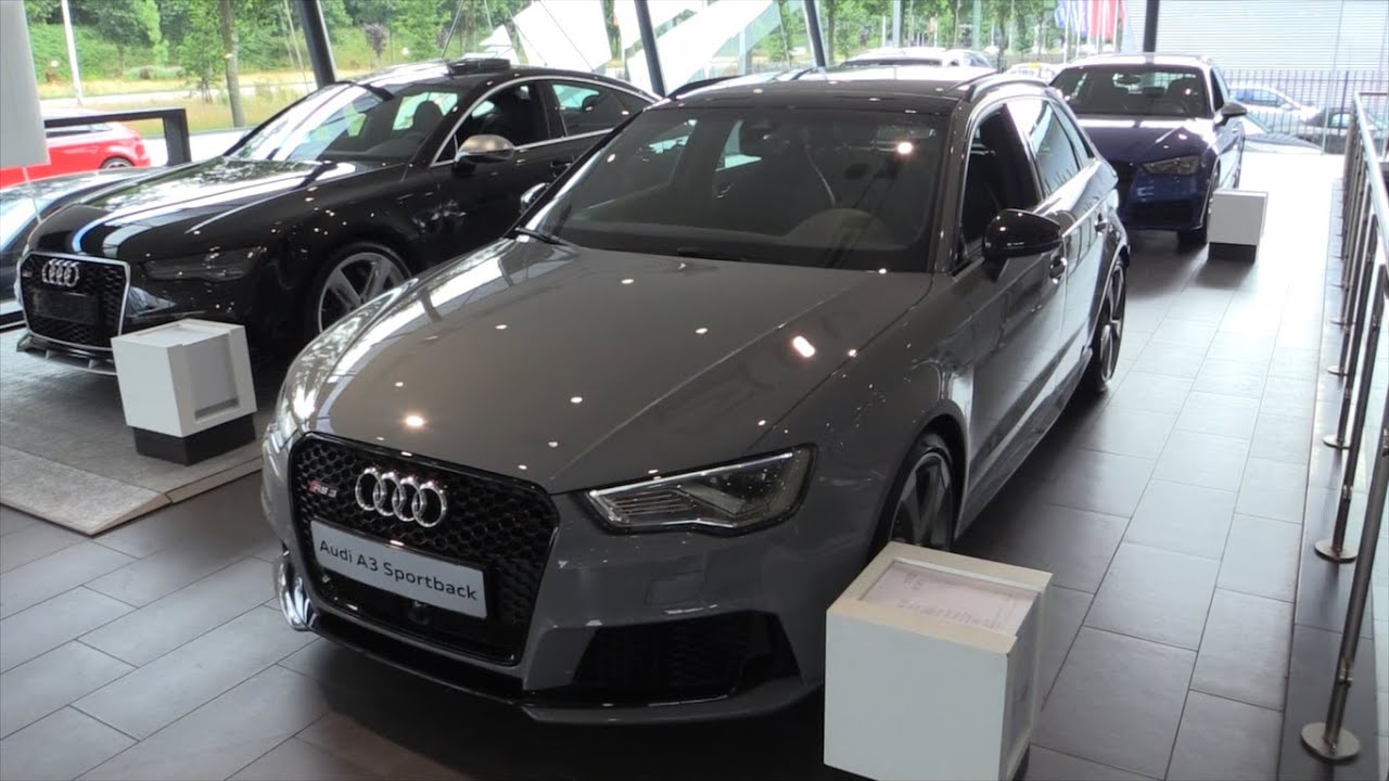 Audi RS3 2016 Start Up, Exhaust,  In Depth Review Interior Exterior