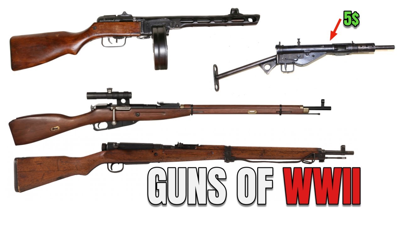 Are You Ignoring the Most Iconic WWII Infantry Guns of All Time: Sten Mk II cost only 5$