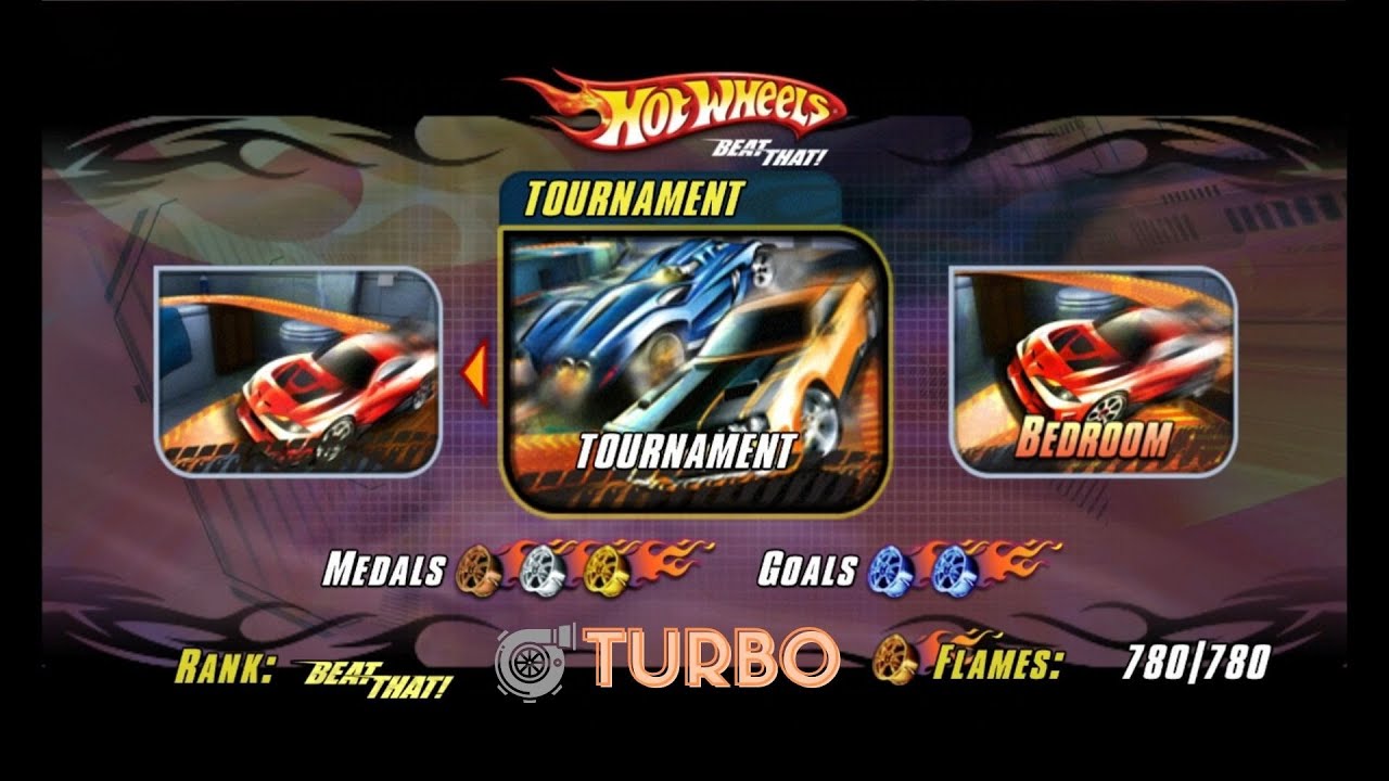 Hot Wheels: Beat That! - Bedroom Tournament (Turbo Mode) | Gameplay