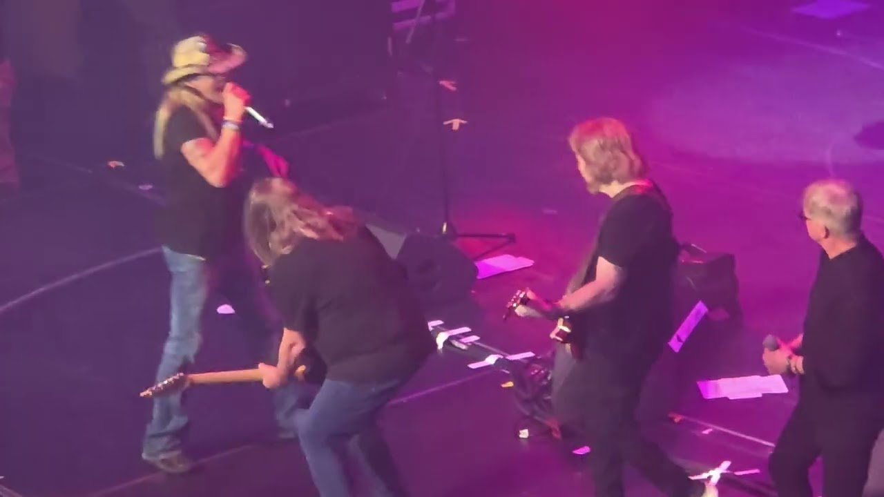 Bret Michaels Performs 