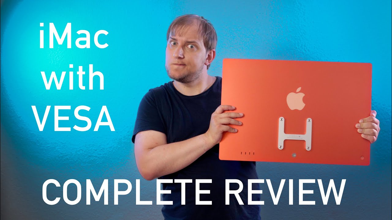 iMac 2021 с VESA — распаковка и обзор