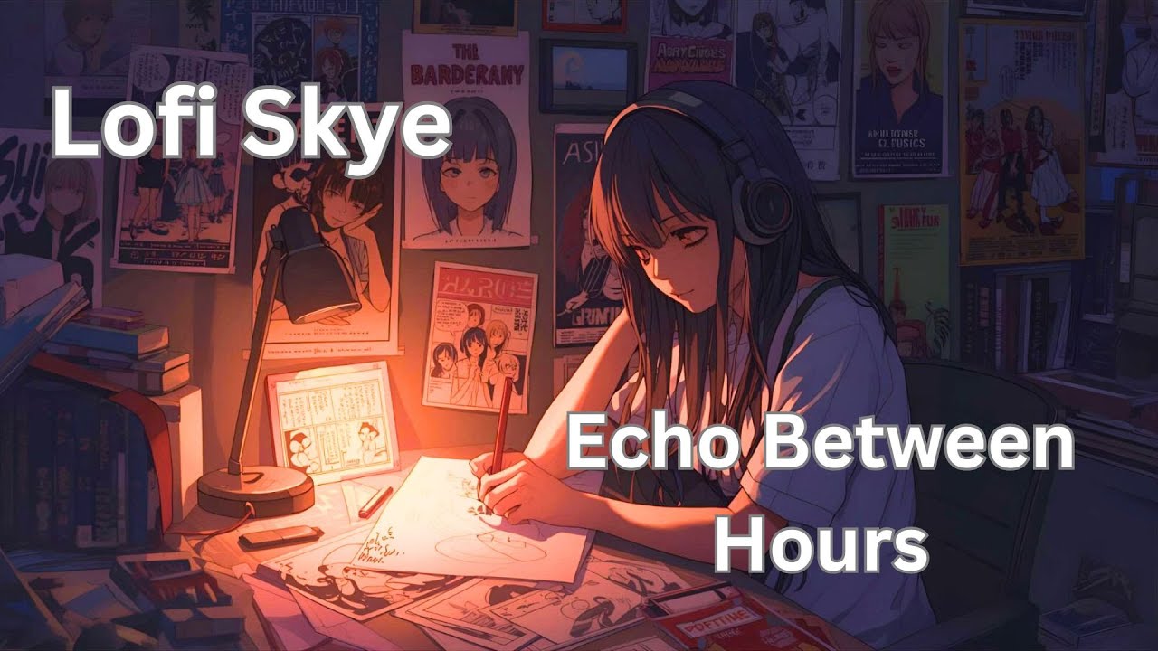 Lofi Skye 🎶 Echo Between Hours 🌙 Chill & Study to Beats Music 🎧