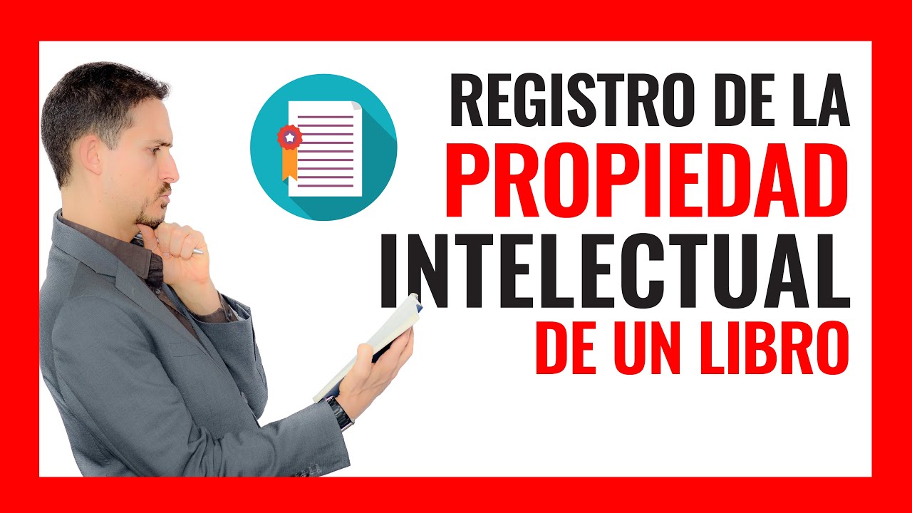 ©REGISTRO© de la PROPIEDAD INTELECTUAL de un LIBRO📖
