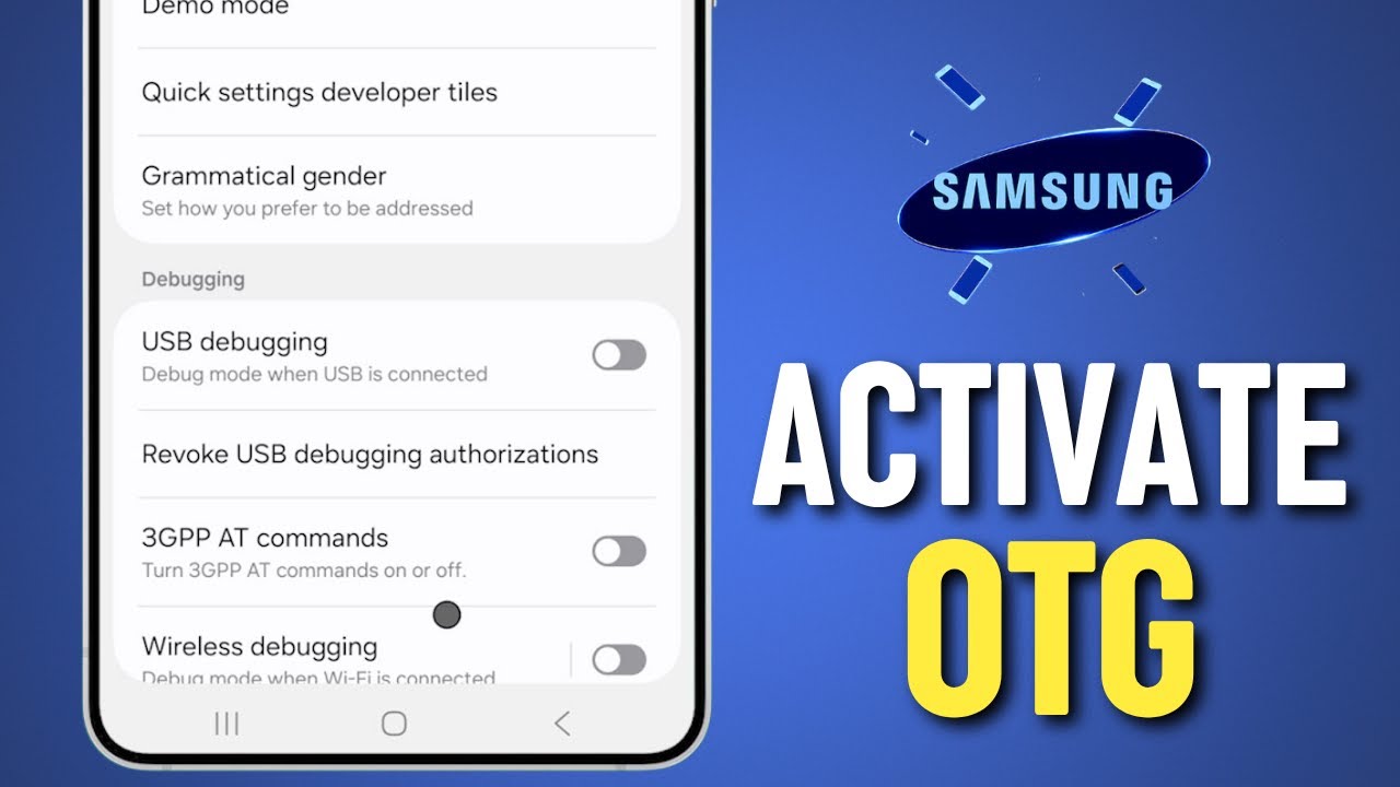 Samsung USB Devices Won&rsquo;t Connect? Activate OTG and Fix It Fast!