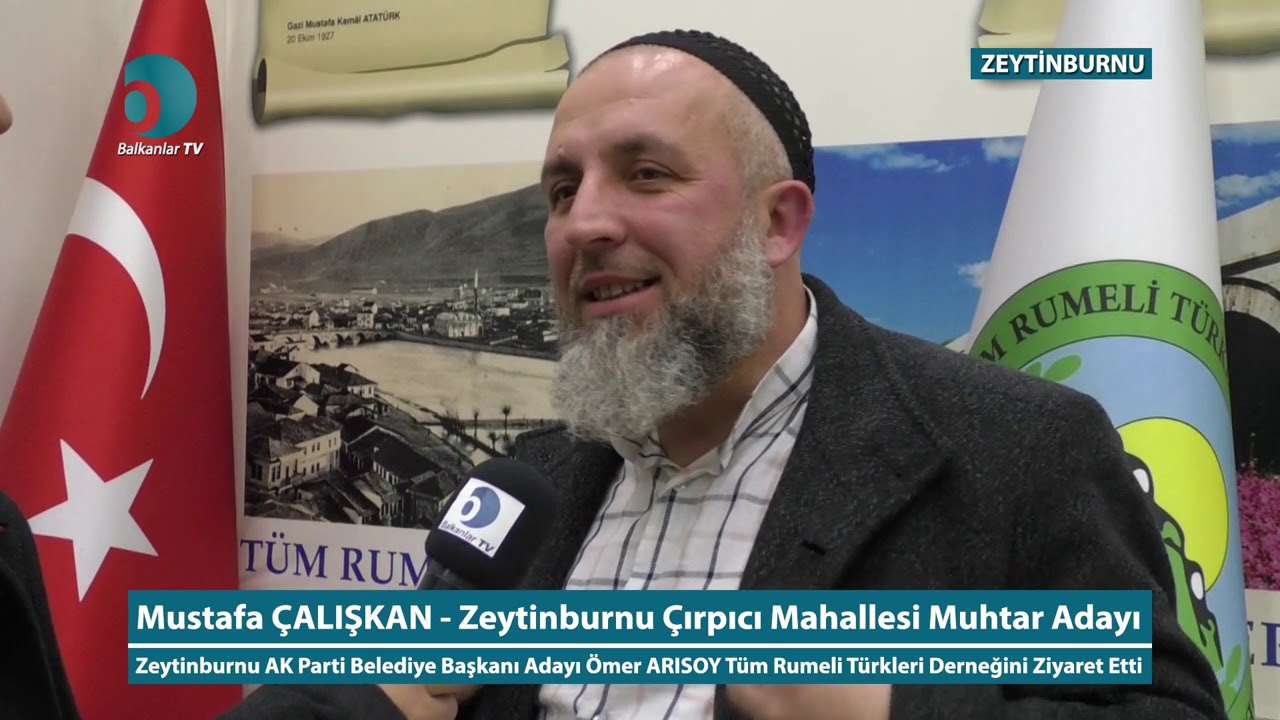 Mustafa ÇALIŞKAN   Zeytinburnu Çırpıcı Mahallesi Muhtar Adayı