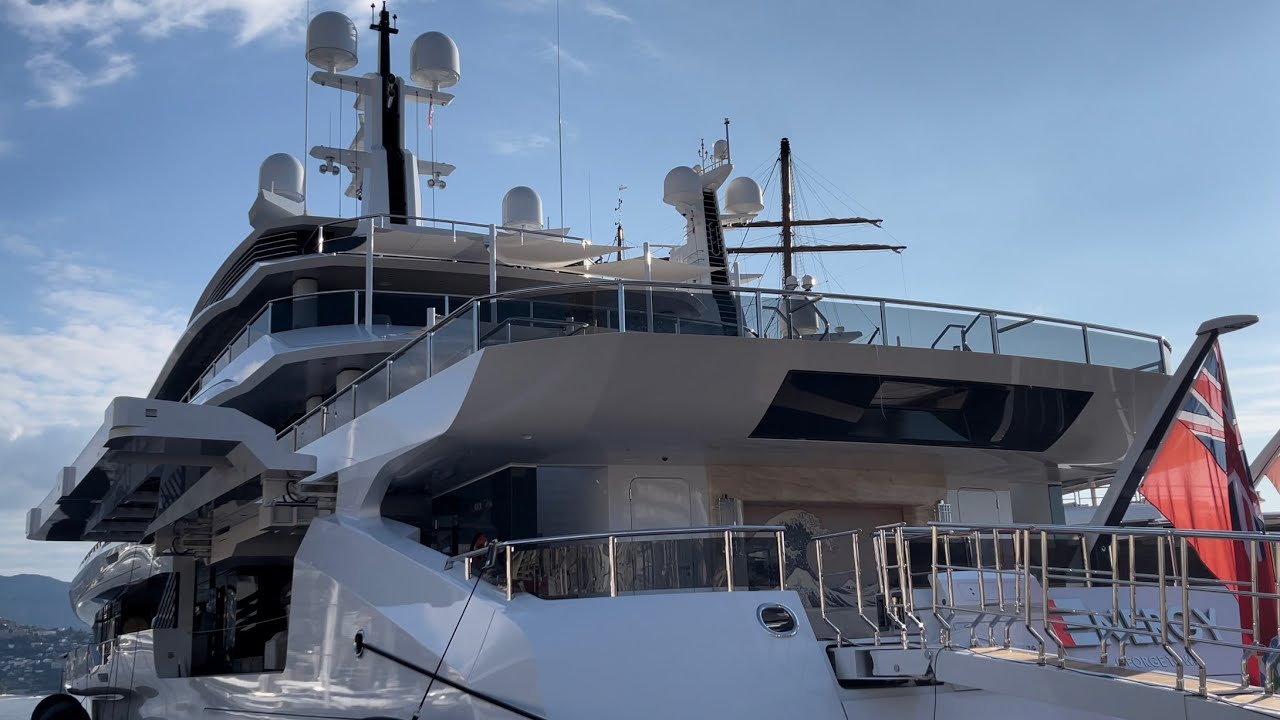 AMELS 2022 78m ENERGY LUXURY SUPERYACHT - by ESPEN OINO and ZURETTI - @archiesvlogmc