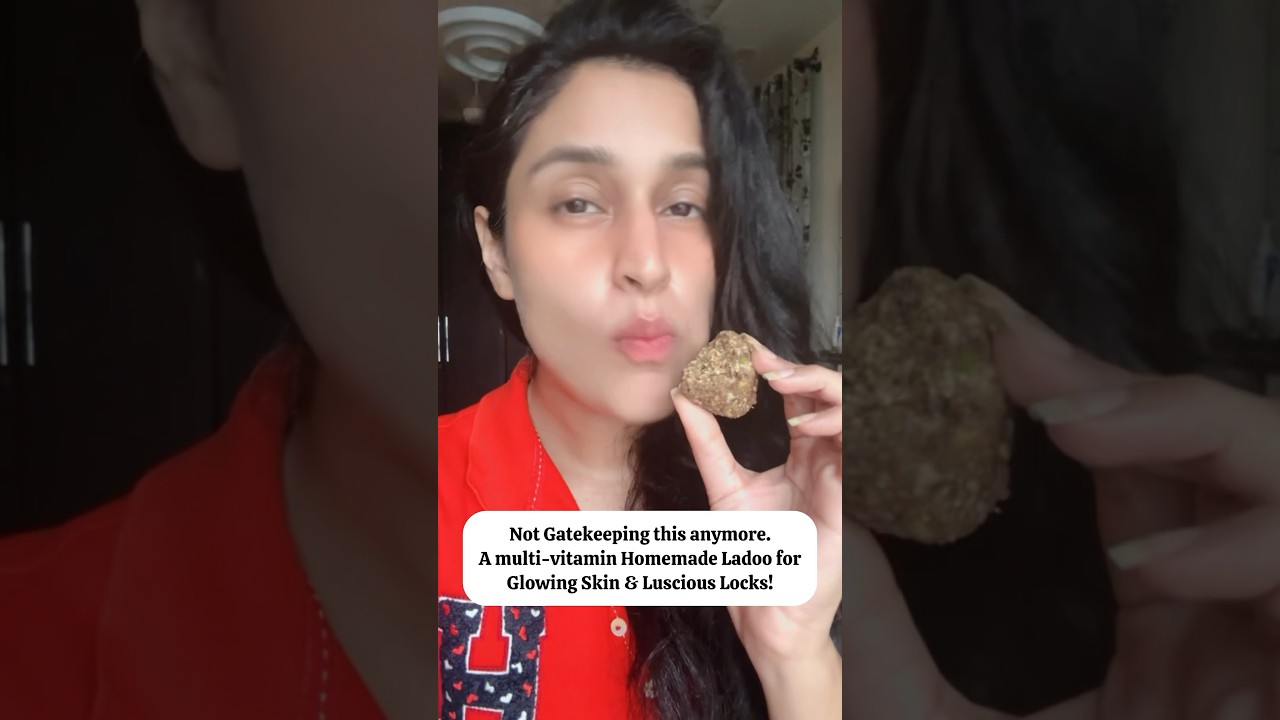A Homemade Ladoo for Glowing Skin & Healthy Hair!
