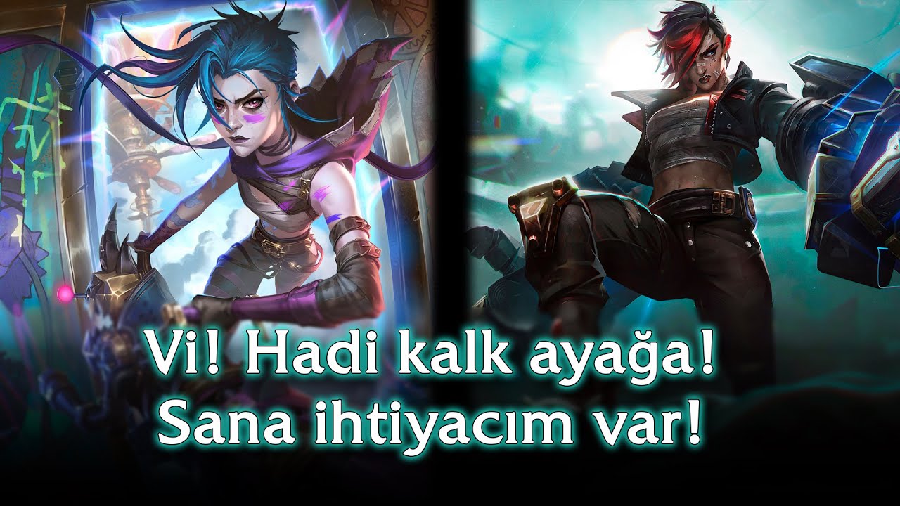 Arcane: Paramparça Jinx — League of Legends 🇹🇷 Türkçe Seslendirme / Replikleri