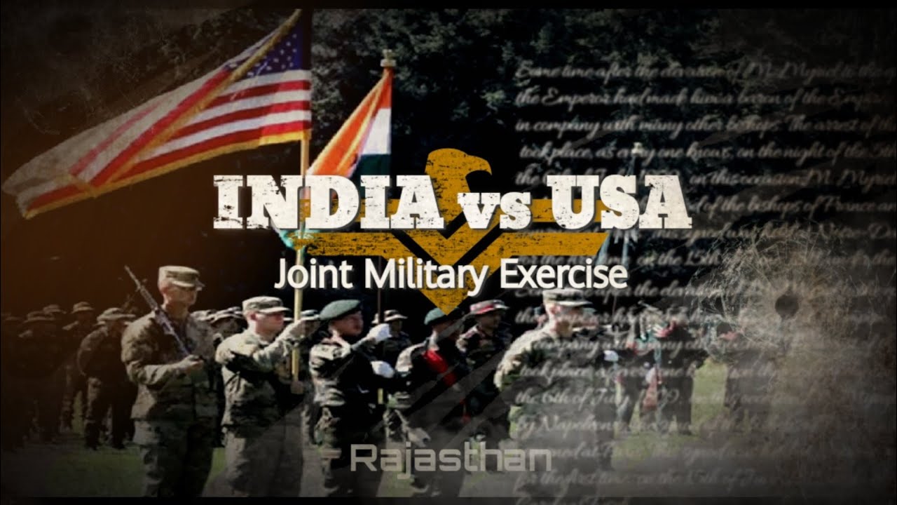 Indian Army Training With US Army | India And US Joint Army Tranning