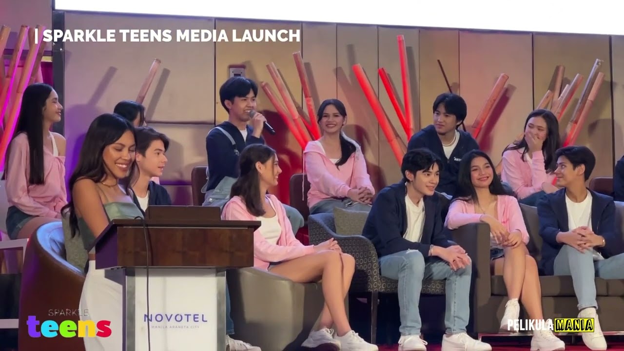 SPARKLE TEENS Media Launch - Zyren, Josh, Charlie, Princess, Clifford, Gaea, Lee, Bryce, Aidan, Aya