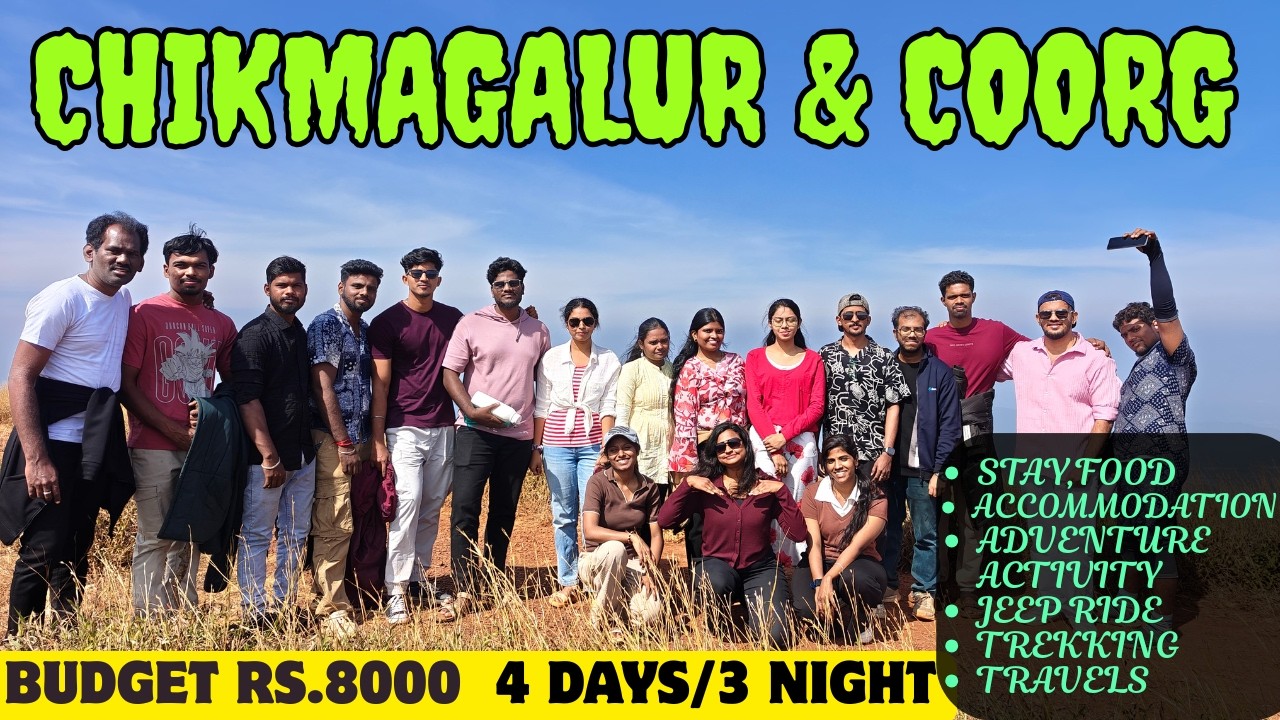 4 Days in Chikmagalur & Coorg | Complete Travel Guide | Budget Trip to Coffee Hills