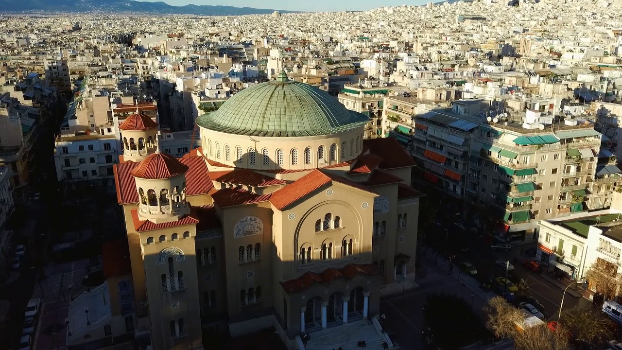 FIMI X8 SE 2 - Agios Panteleimonas. Biggest Church in Greece